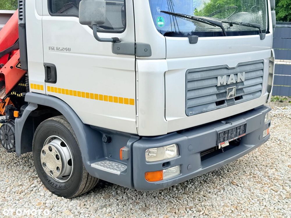MAN MAN TGL 12-240 Kiper Wywrotka 4x2 Kran PALFINGER PK 12500 BARDZO DOBRY STAN - 28