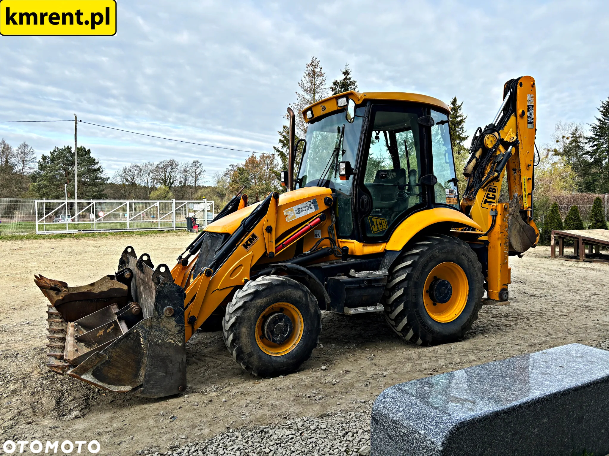 JCB 3CX KOPARKO-ŁADOWARKA 2009r. | case 590 580 cat 428 432 new holland 110 - 11