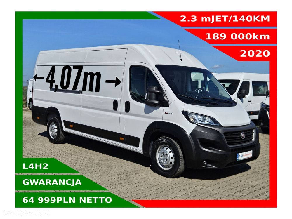 Fiat Ducato L4H2 *64999zł Netto* 2.3 MultiJET/140KM - 1