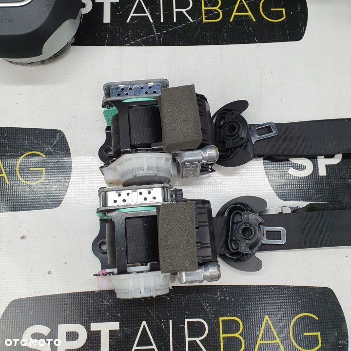AUDI A5 8T0 DESKA ROZDZIELCZA KONSOLA KOKPIT PULPIT PODUSZKI AIRBAG AIR BAG PASY KIT SET - 9