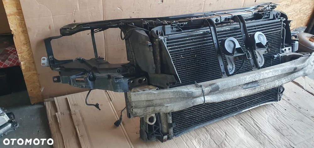 Pas przedni kompletny chłodnice wentylatory belka Audi A8 D3 3.0 TDI - 3