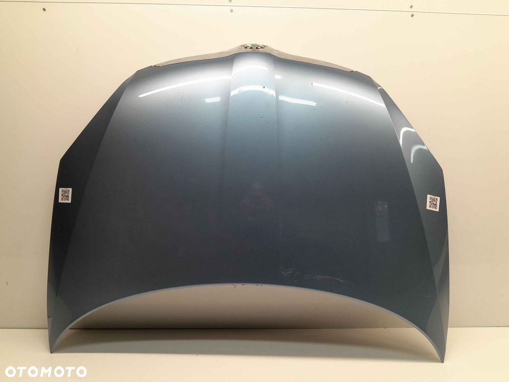 } MASKA POKRYWA SILNIKA SKODA FABIA II 2 9154 SZARA BŁĘKITNA - 1