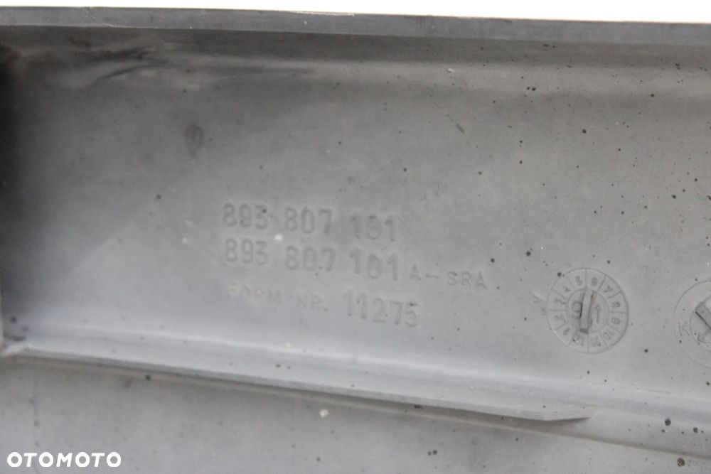 Audi 80 B3 Zderzak Przód  893807101 - 10
