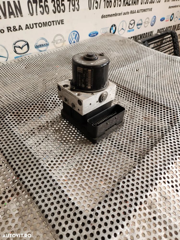 Modul Pompa Unitate ABS Skoda Octavia 2 Vw Touran Golf Jetta Caddy Seat Leon Altea Audi Cod 1KAA - - 6
