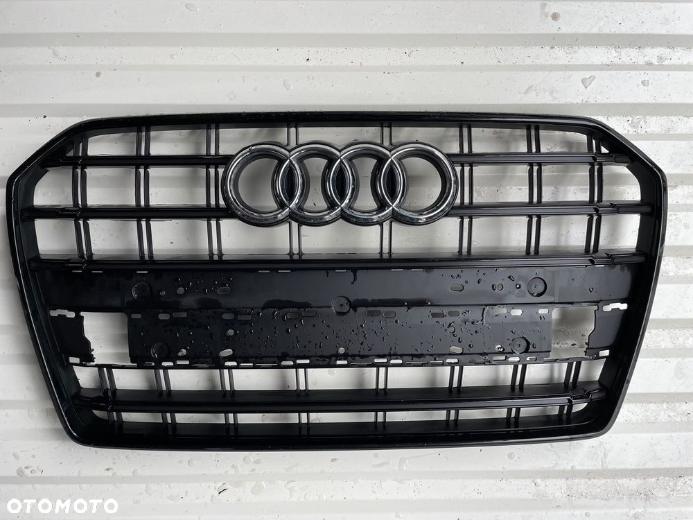 ATRAPA CHŁODNICY PRZÓD GRILL AUDI A6 C7 4G0 COMPETITION S6 BLACK 4G0853653T