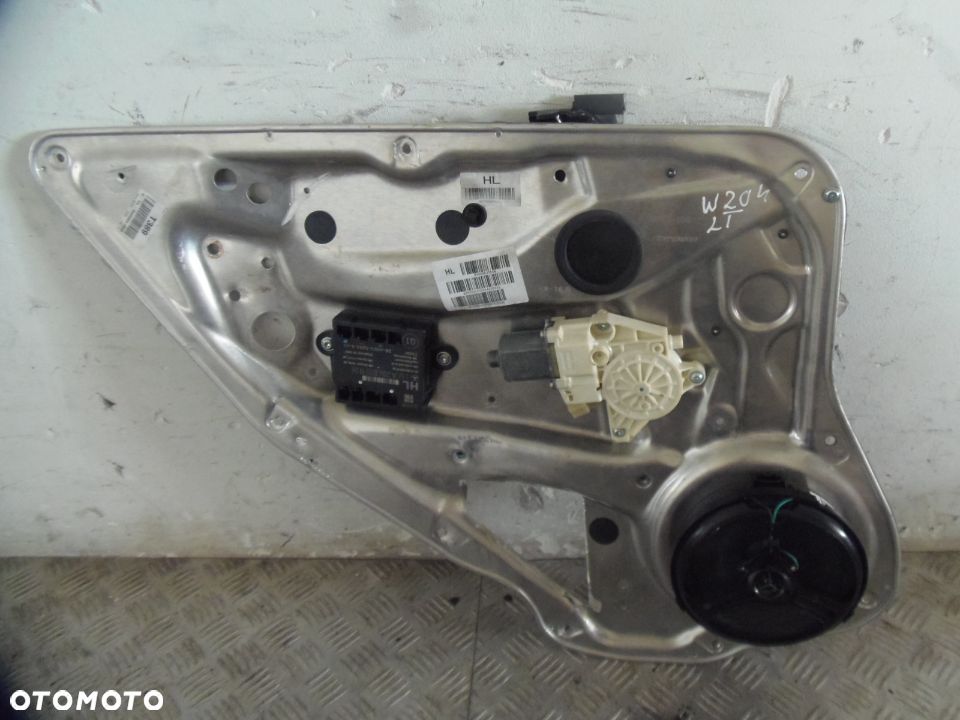 MECHANIZM PODNOŚNIK SZYBY LEWY TYŁ MERCEDES W204 - 1