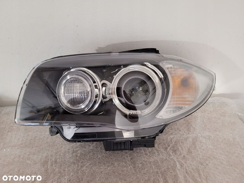 BMW 1 E87 LAMPA PRZOD LEWA BIXENON SKRETNA IDEALNA - 1