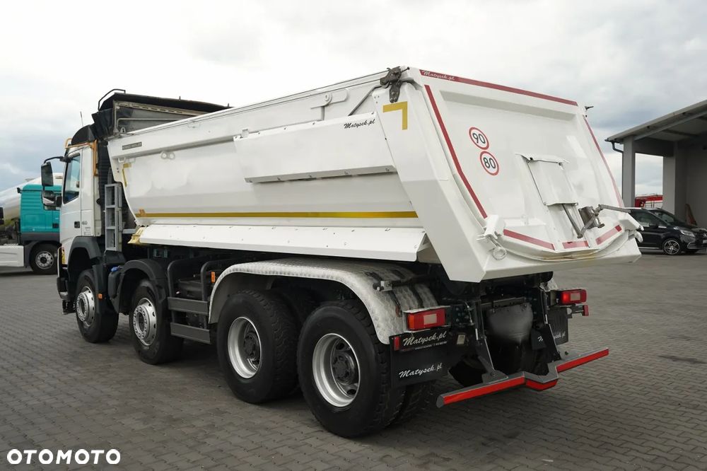 Volvo FMX 460 / 8x4 / WYWROTKA TYLNOZSYPOWA / HYDROKLAPA / PLANDEKA ELEKTRYCZNA / I- SHIFT / EURO 6 - 11