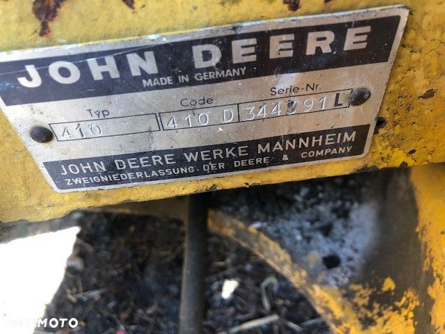 John deere 410 [części] Łyźka - 5