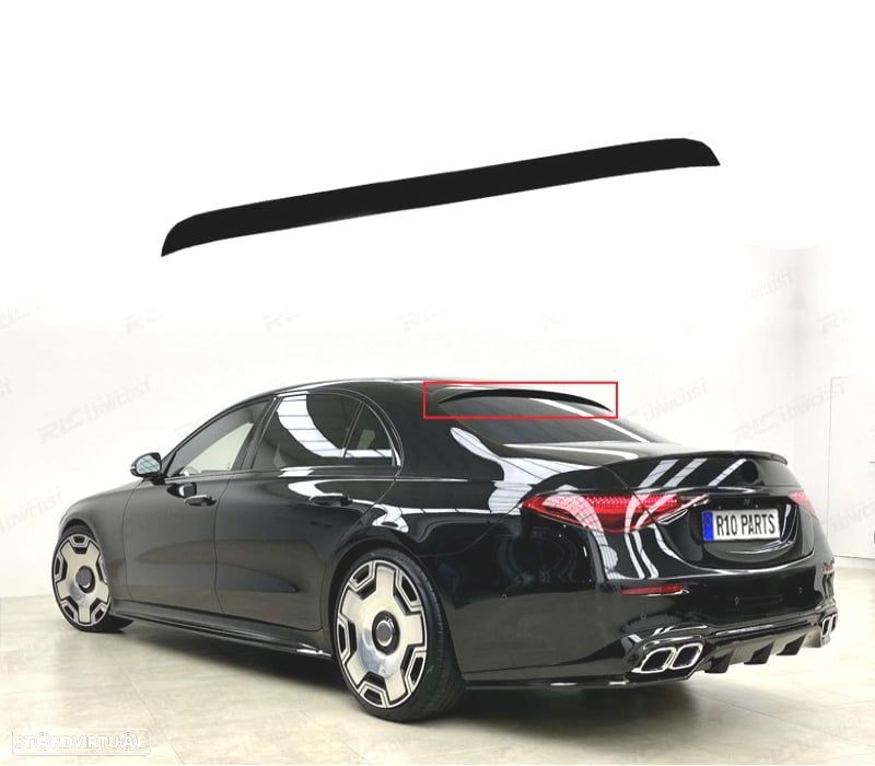 AILERON MERCEDES CLASSE S W223 21- PRETO BRILHANTE - 1
