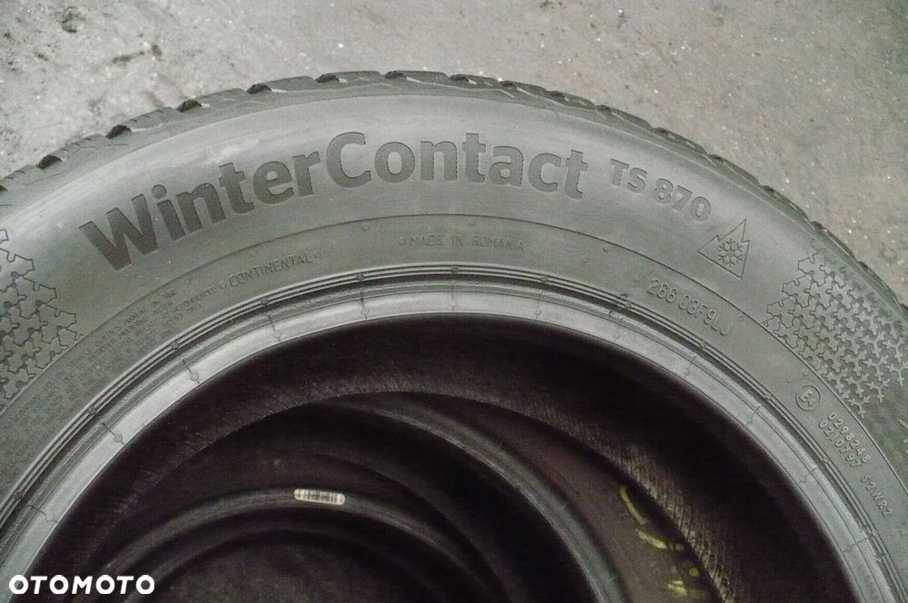 CONTINENTAL WinterContact TS870 195/65R15 6,5mm 2021 - 4