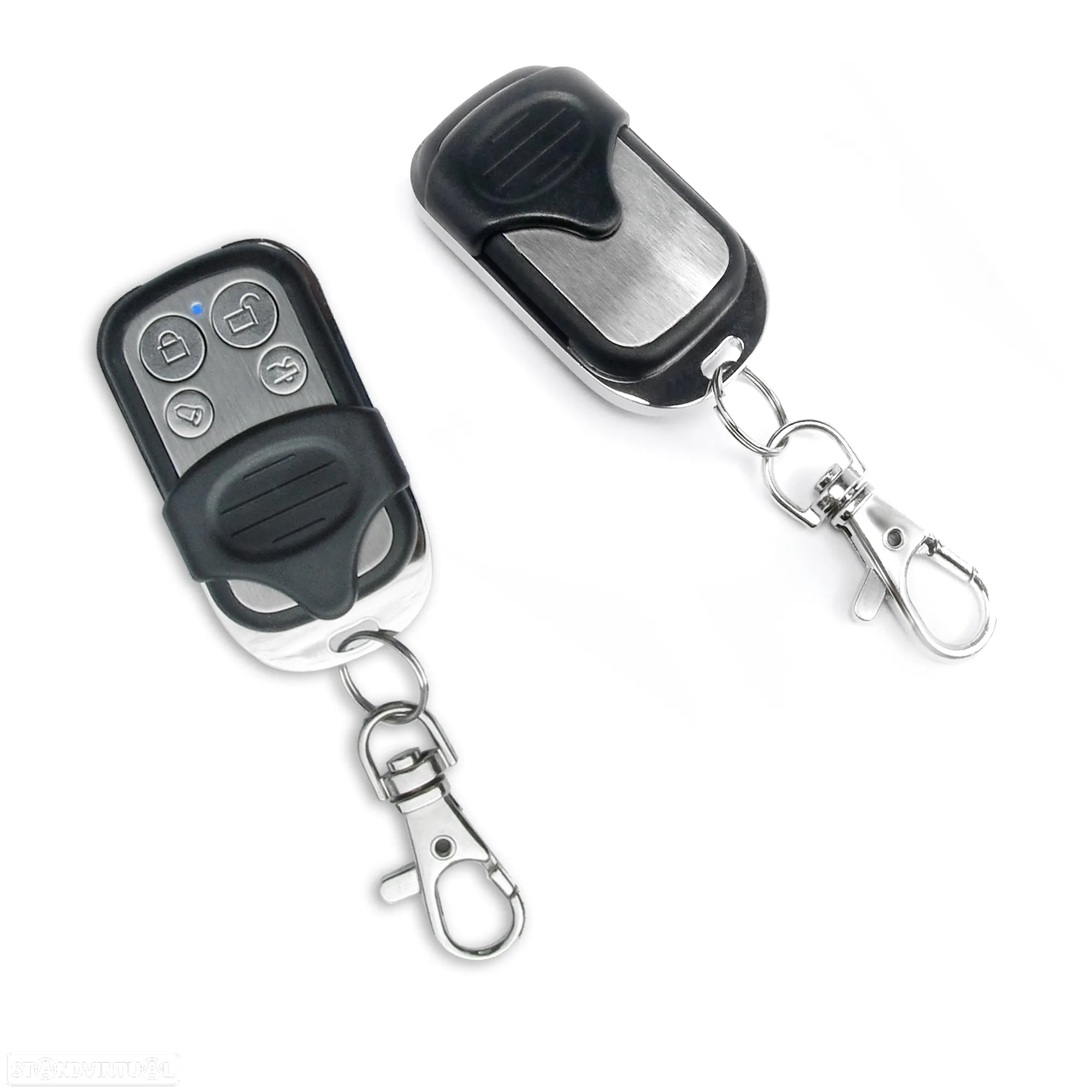 Kit Fecho Central Universal + 2 Comandos (compatível com fecho central original do veículo) - 3