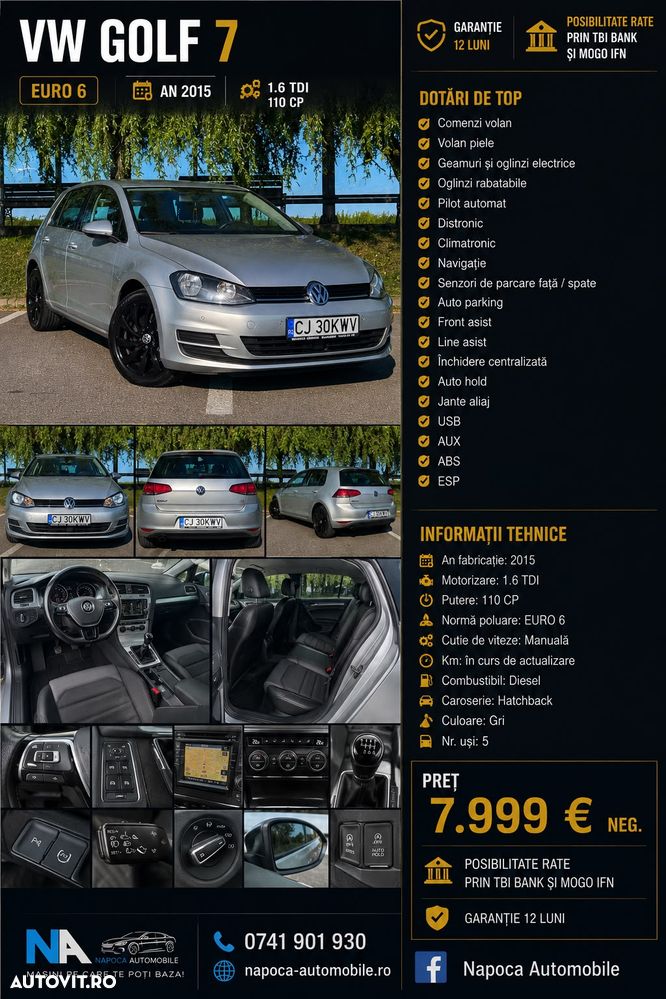 VOLKSWAGEN Golf 2015