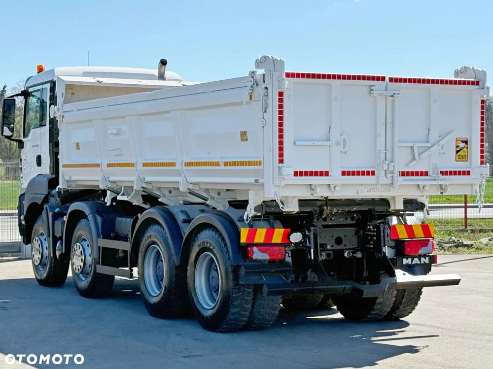 MAN TGS 35.500 * WYWROTKA 6,00 m + BORDMATIC * 8x4 * STAN BDB - 7