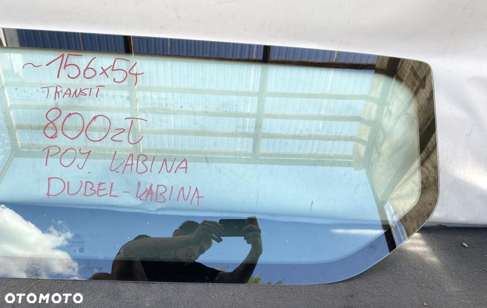 FORD TRANSIT 20- SZYBA TYLNA KABINY DUBEL/POJEDYNCZA KABINA bk31-v42014 - 3