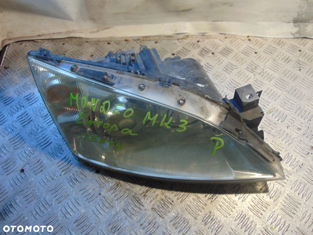 Lampy przód ford mondeo mk3 xenon europa kompletne cena sztuka - 6