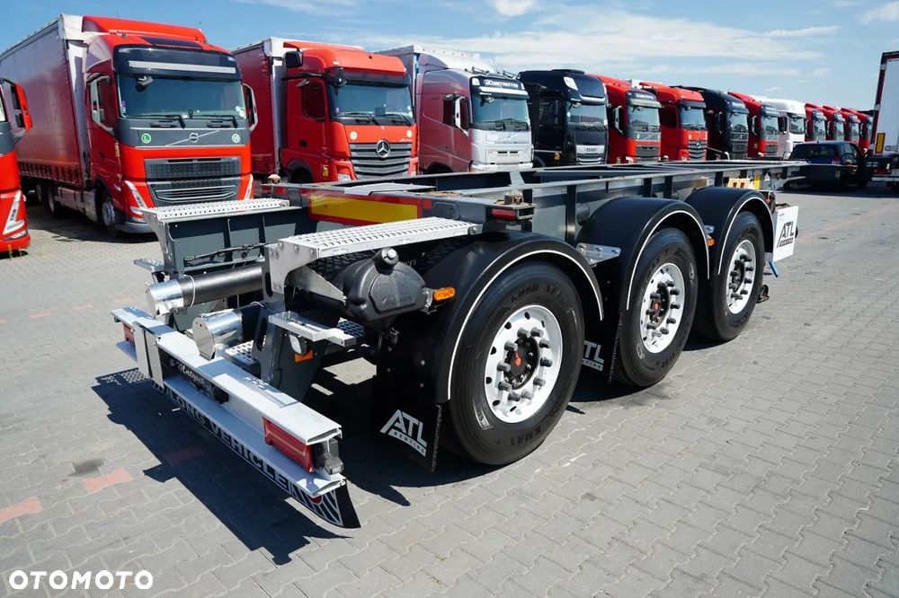 Van Hool / NACZEPA PODKONTENEROWA  / POD CYSTERNE /  PEŁNY ADR / 3 OSIE / OSIE SAF / ALUSY - 7
