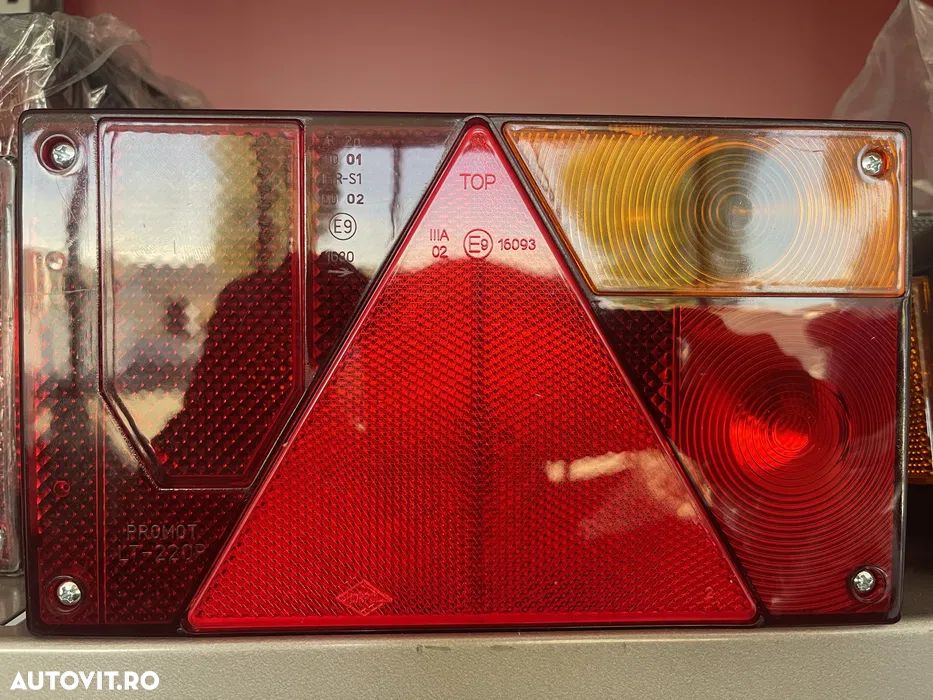 Lampa/stop  cu bec spate Remorca - 4
