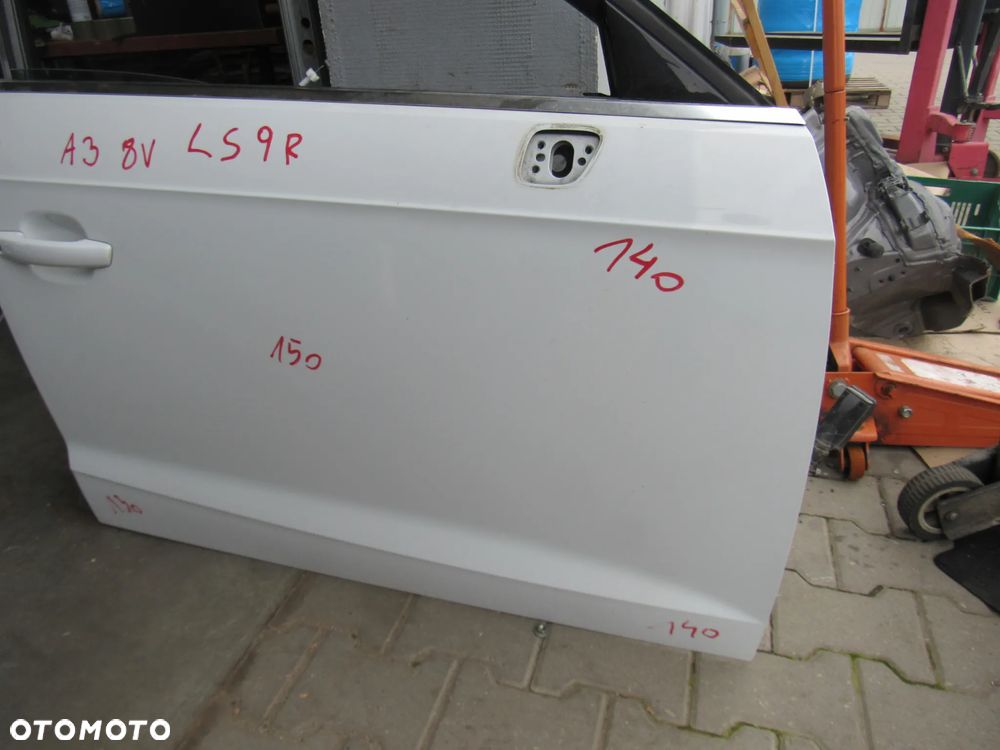 audi a3 8v hb ls9r przedniE LEWE PRAWE DRZWI PERŁA - 7