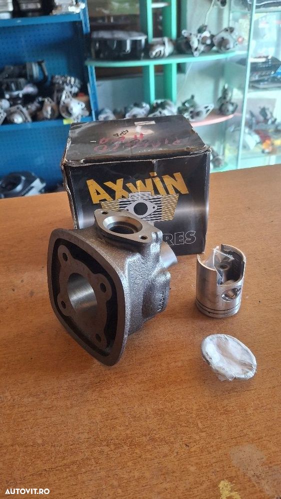 Kit cilindru piston  Scuter piaggio 50cc(răcire apa) - 3