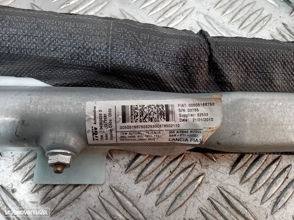 Cortina Cortinas de Airbag Alfa Romeo Mito 00505168750 00505168740 Original - 4