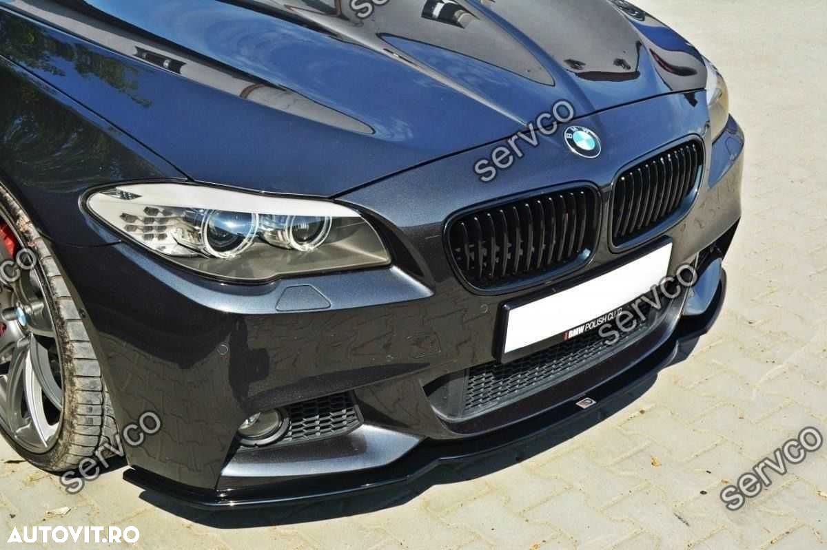 Prelungire fata BMW Seria 5 F10 F11 M-Pachet 11-14 v3 Maxton Design - 8