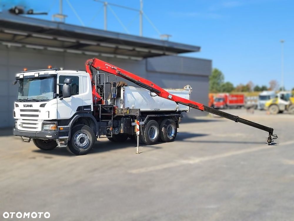 Scania P400 6x4 HMF 1444-Z2 zdalnie sterowany | Wywrotka 3-stronna | 400 KM | Euro 5 - 9