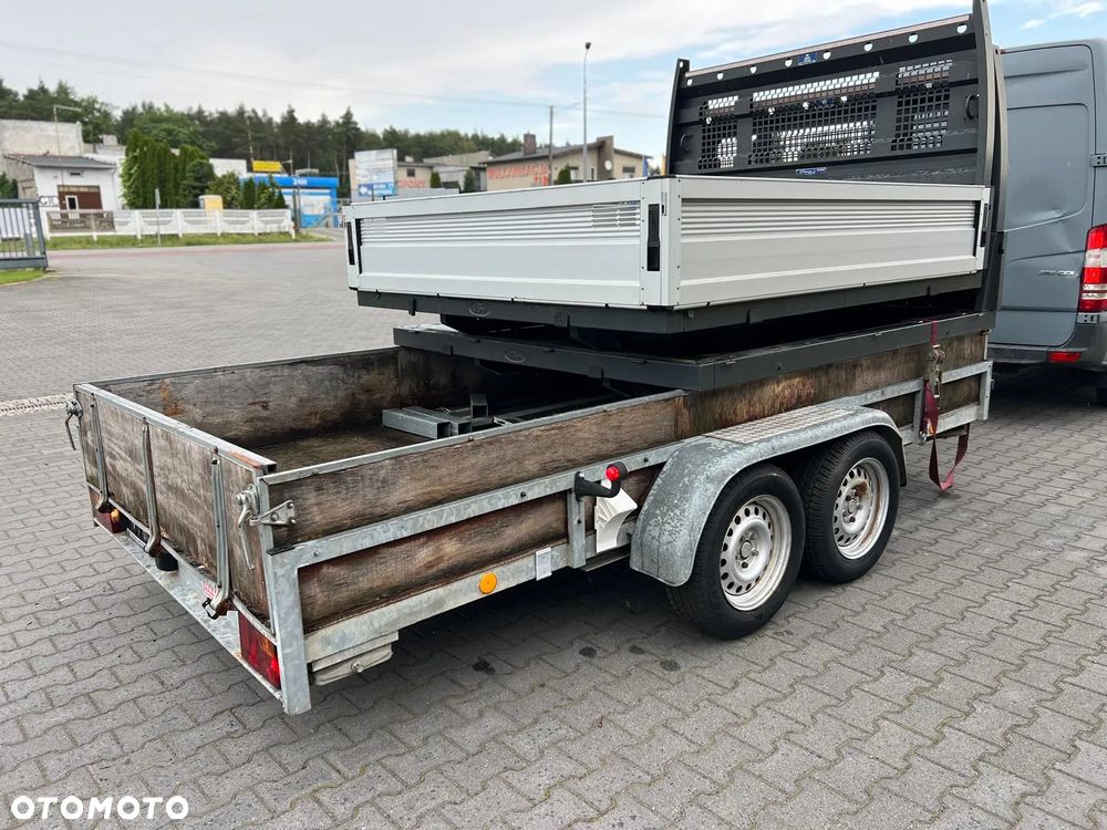 Humbaur HIRTH AT 2000 PRZYCZEPA DWUOSIOWA BURTOWA NISKOPODŁOGOWA - 5