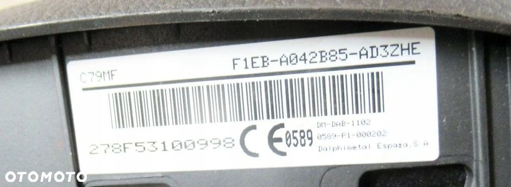 FORD FOCUS MK3 KOMBI PODUSZKA KIEROWCY AIRBAG F1EBA042B85AD - 3