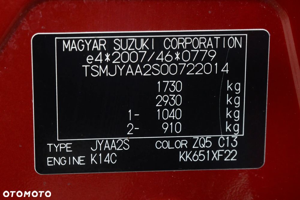 Suzuki SX4 S-Cross 1.4 T Elegance Sun 4WD - 40