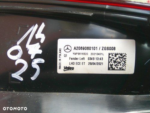 MERCEDES C KLASA W206 21- LED DIODA KOMBI LEWA TYLNA LAMPA A2069060101 - 9