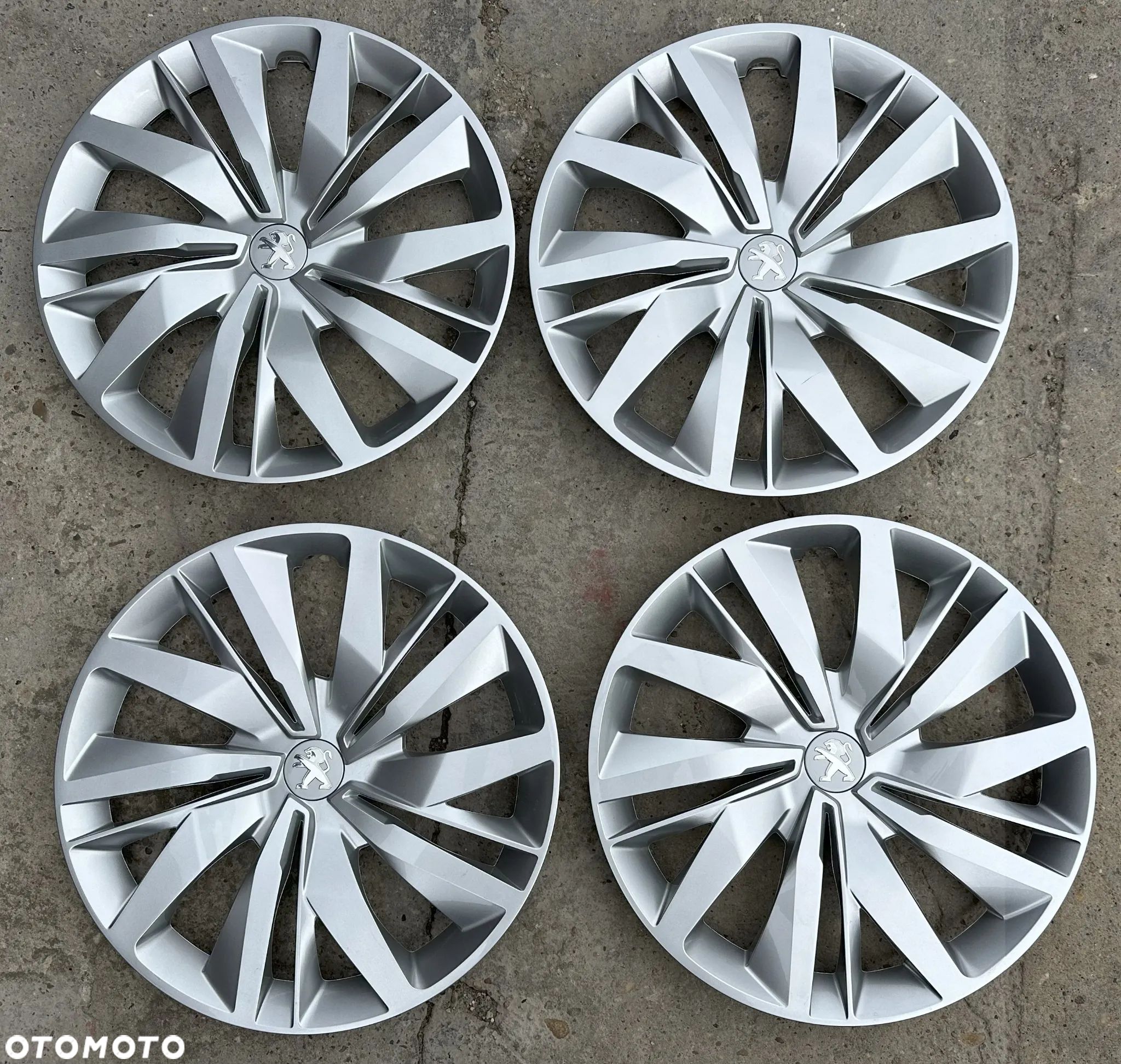 Kołpaki Komplet 15" Peugeot 208 II 207 107 Partner Rifter 308 Oryginał - 1