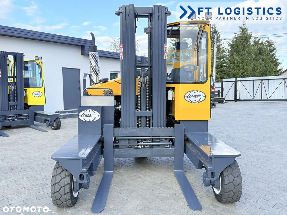 Combilift WÓZEK CZTEROKIERUNKOWY - WIELOKIERUNKOWY | COMBILIFT C5000XL | GAS | TRIPLEX 5550MM | POZYCJONER WIDEL | WOLNY SKOK | NOWE OPONY | PO SERWISIE | STAN IDEALNY | Szeroka oferta wózków czterokierunkowych i bocznych, dopasowanych do różnorodnych potrzeb i zastosowań - 6
