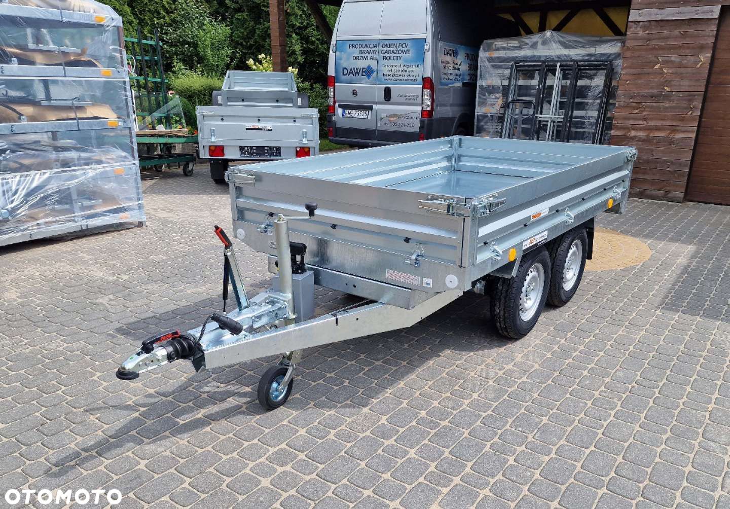 Neptun Neptun Kipper 2 przyczepa dwuosiowa 256 x 148 cm DMC 2 ,7T - 1