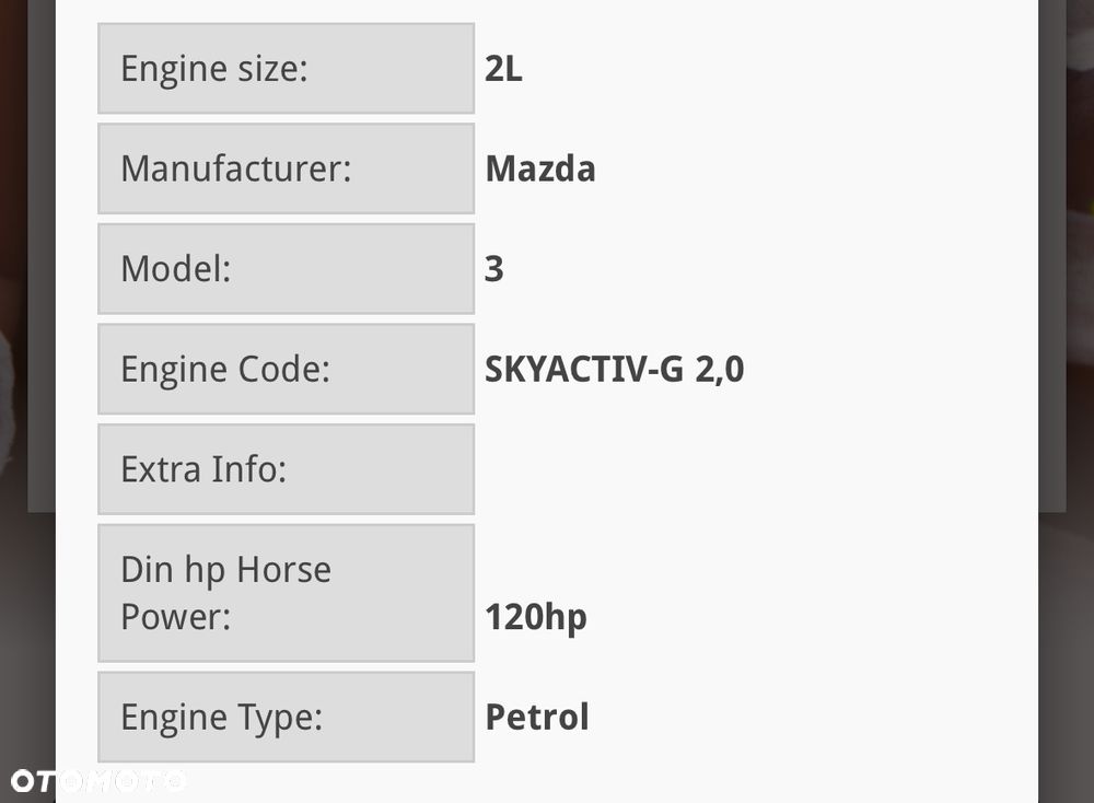 SILNIK KOMPLETNY MAZDA 3 III BM/BN 2.0 SKYACTIV 120KM PEXL PEY5 PEY7 PE PEY7 film video - 14