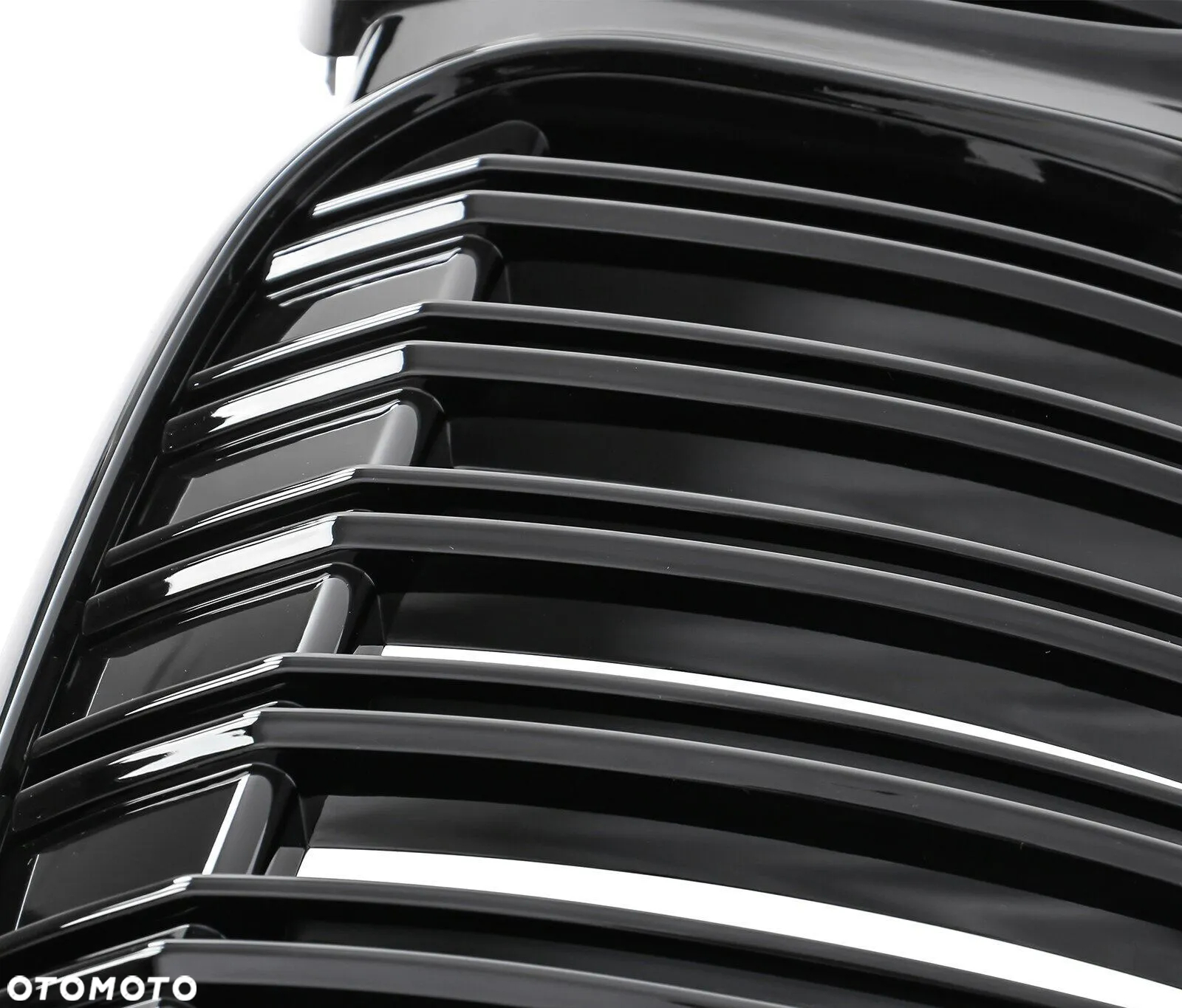 GRILL NERKI BMW X1 F48 CZARNY POŁYSK 6/19 LIFT LCI - 4