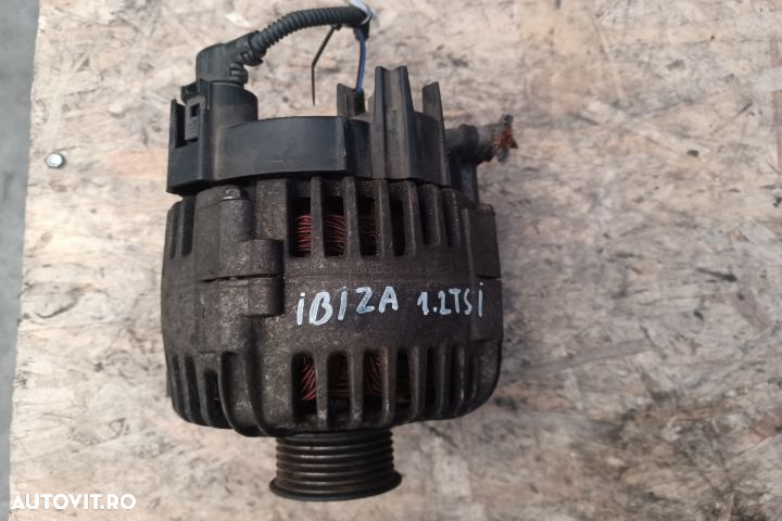 Alternator 03C903023B Seat Ibiza 4 (facelift) 6J  [din 2012 pana  2015] seria Hatchback 5-usi 1.2 T - 5