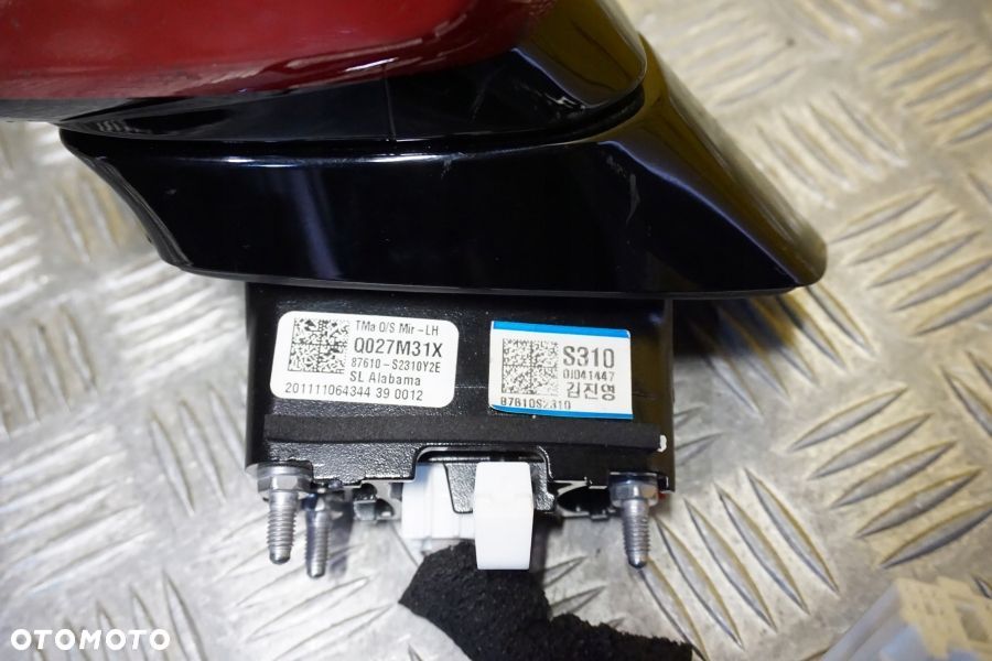 HYUNDAI SANTA FE 2019 2020 2021 2022 Lusterko Zewnętrzne Lewe 10 Pin USA - 7