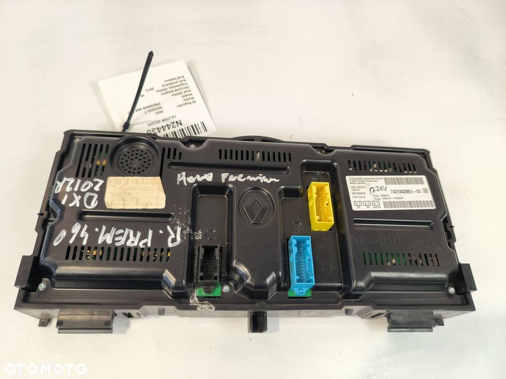 LICZNIK ZEGAR RENAULT PREMIUM 460 DXI 7421843951-01 - 3