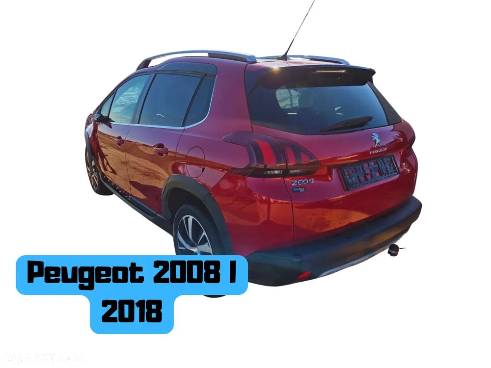 Peugeot 2008 2018 Silnik 1.2 PureTech (EB2DT) 110 KM (81 kW) LQV Na części silnik, drzwi, klapa, zderzak, lampa - 1