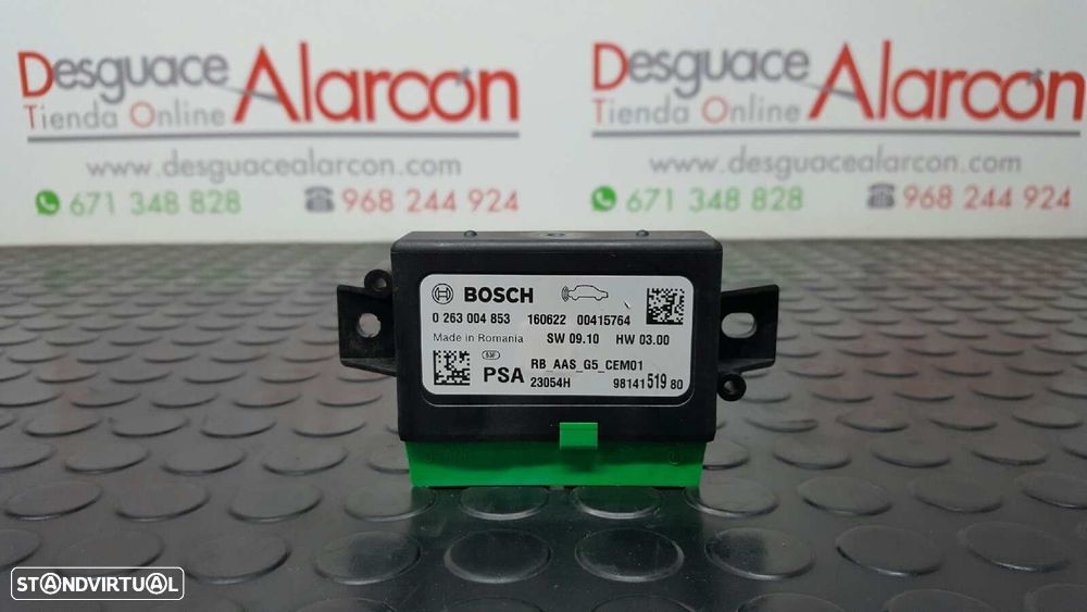 UNIDADE DE CONTROLE DE ESTACIONAMENTO PEUGEOT 208 ALLURE - 1