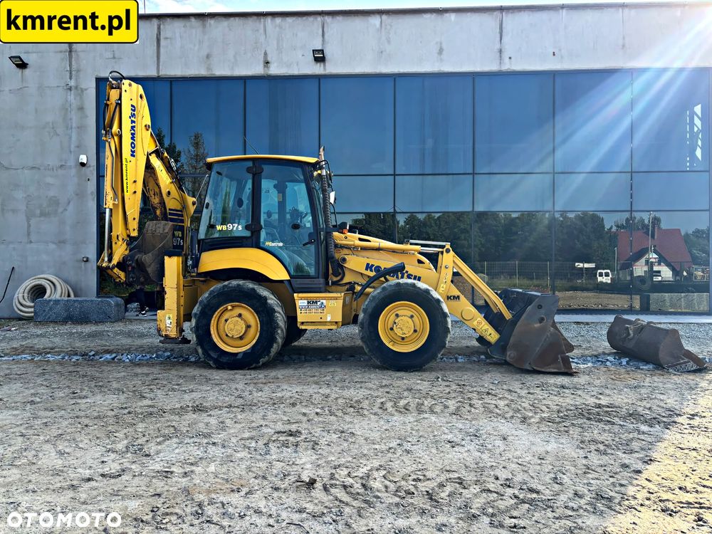 Komatsu WB97S KOPARKO-ŁADOWARKA 2009R. | WB93 JCB 3CX 4CX 5CX CAT 444 434 NEW HOLLAND 115 CASE 695 590 - 3