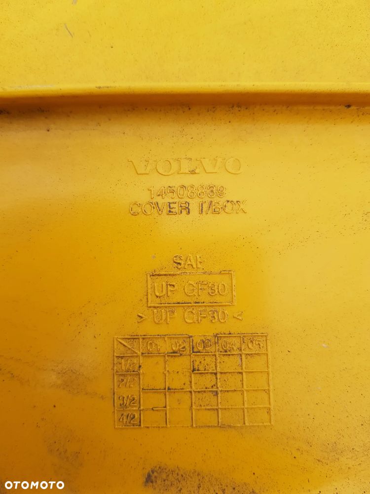 OSŁONA OBUDOWA POKRYWA KOPARKA VOLVO EC330B LC 14508839 - 5