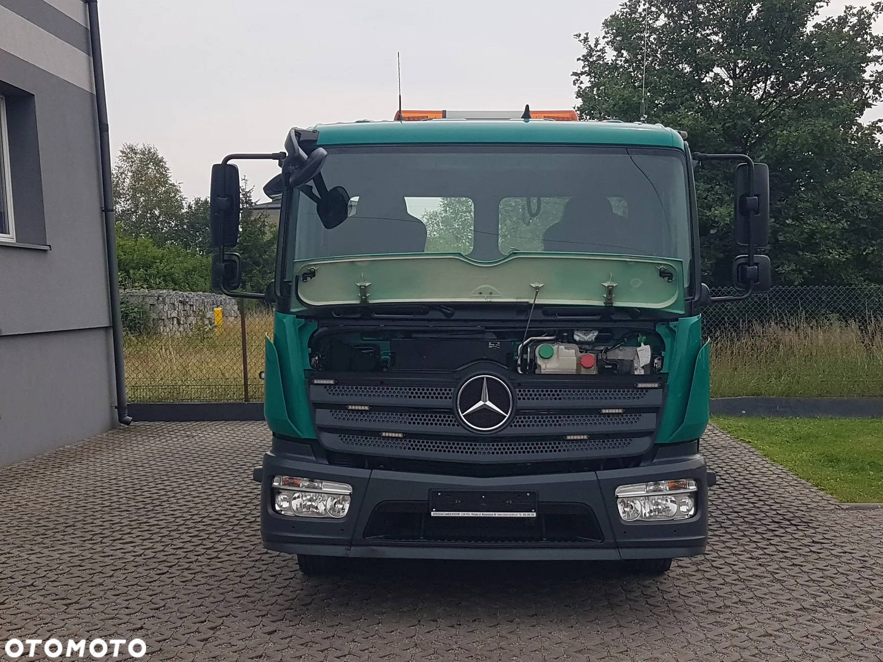 Mercedes-Benz ATEGO 1218 LAWETA POMOC DROGOWA AUTOLAWETA 4x2 ZAPADNIE 11 990 KG KLIMA NAJAZD - 15