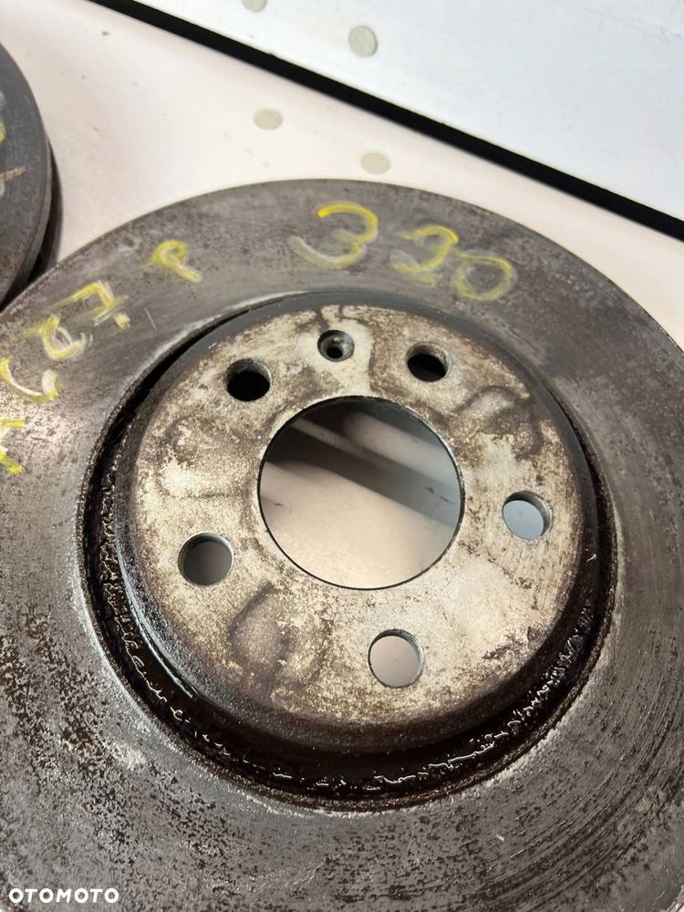 Tarcza hamulca przedniego 320mm Audi A6 S6 C7 4G 2011 PRZÓD KOMPLET - 4