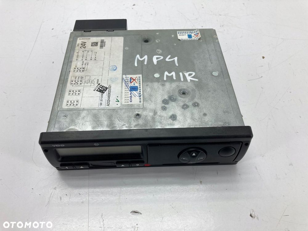 MERCEDES ACTROS MP4 TACHOGRAF VDO 24V 0024463633 - 7