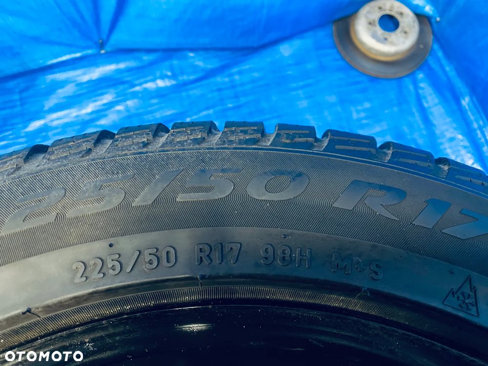 KOŁA 17 KOŁO FELGA STALOWE 17" 5X120 ; 67,1mm ET41 KOMPLET ; OPONY ZIMOWE ZIMA PIRELLI ; OPEL INSIGNIA A - 13