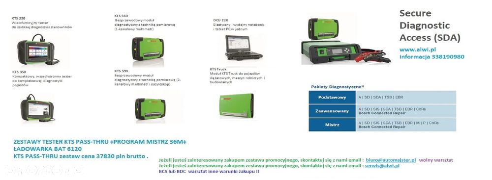 KTS 960 tester Bosch DCU 220 KTS 560 SKP i SDA - 18