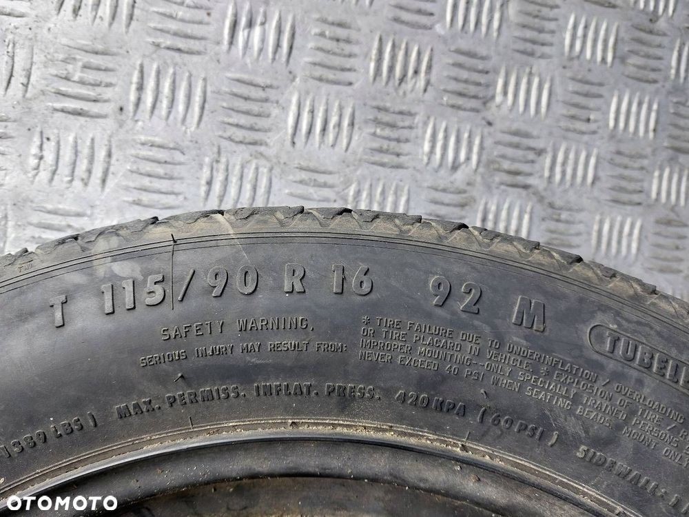 DOJAZDÓWKA 5x120 3Jx16 ET32 FI72,6 115/90R16 CONTINENTAL BMW E46 - 4