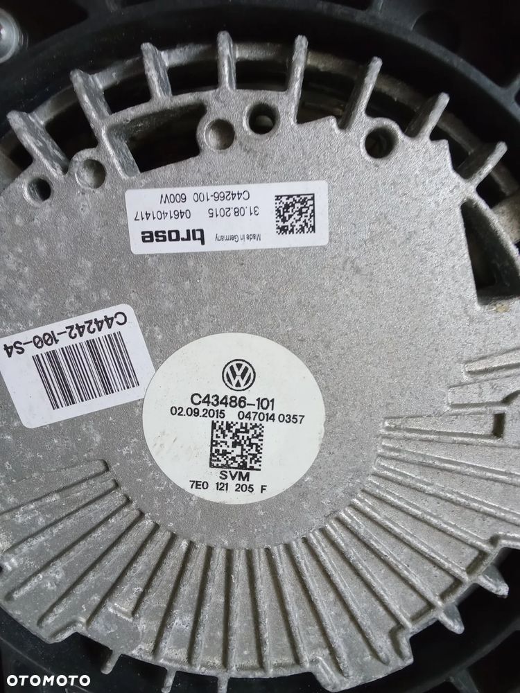 Vw T6  obudowa wentylatorów 7E0121207E - 2